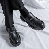 Tryess- Yangdo Chain Detail Chunky Loafers