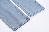 Tryess-TRY No. 3390 BLUE STRAIGHT DENIM JEANS