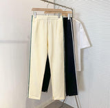 Tryess-TRY No. 2015 STRIPE STRAIGHT PANTS