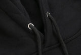 Tryess- TRY5047 BLACK LETTER HOODIE