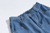 Tryess-TRY No. 11180 BAGGY DENIM JEANS