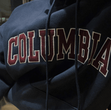 Tryess- TRY6236 COLUMBIA LETTERED PULLOVER HOODIE