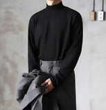 Tryess- TRY4388 HALF TURTLENECK LONGSLEEVE