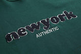 Tryess- TRY5567 LETTERED NEW YORK PULLOVER HOODIE