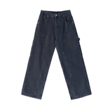 Tryess-TRY No. 11180 BAGGY DENIM JEANS